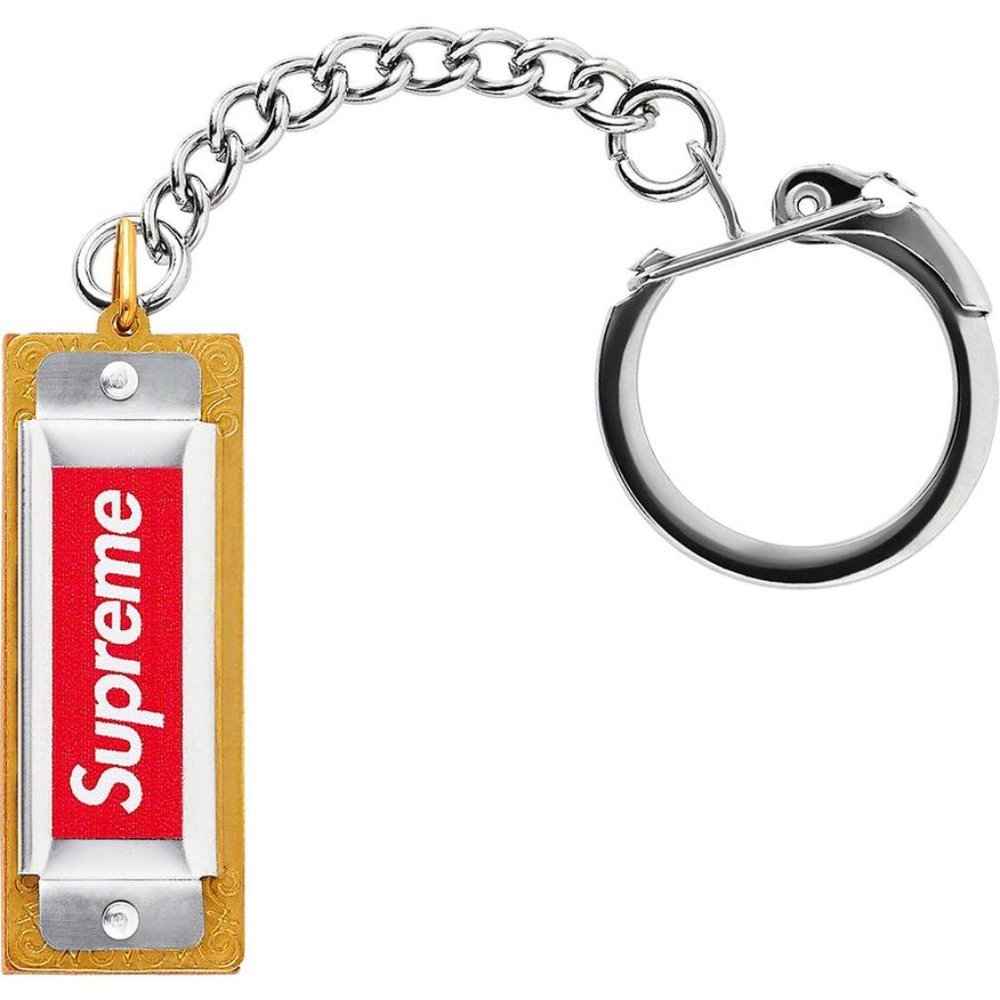 NWT Supreme x Hohner Keychain - Silver